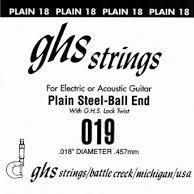 GHS 019 - Plain Steel, Ball End