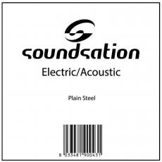 Soundsation P008 Plain Steel - .008