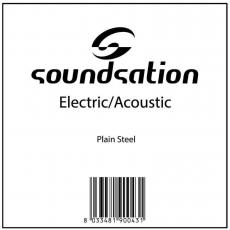 Soundsation P010 Plain Steel - .010