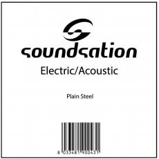 Soundsation P011 Plain Steel - .011