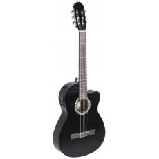 Gewa Basic Plus Slim E-classical Guitar - Black