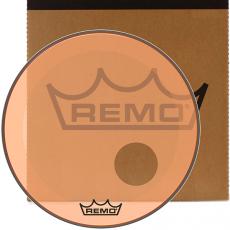 Remo PowerStroke P3 Colortone Bass, Offset Hole - Orange, 18