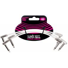 Ernie Ball 6385 Flat Ribbon Patch Cable 3-Pack - 15 cm