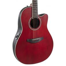 Ovation Applause AB24-2S - Mid Depth, Ruby Red Satin