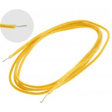 GMi Vintage Single-coil Hookup Wire - 1m, Yellow