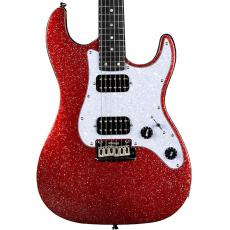 JET Guitars JS500 HH Stratocaster - Red Sparke