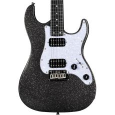 JET Guitars JS500 HH Stratocaster - Black Sparkle
