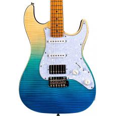 JET Guitars JS450 HSS Stratocaster - Transparent Blue
