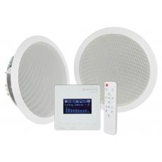 Adastra WA-215-Set In-Wall Amplifier & Ceiling Speaker Set - 2 x 15W