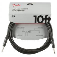 Fender Professional Series Instrument Cable - Black, 3m