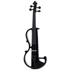 Harley Benton 870 Electric Violin - 4/4, Black - Left Handed