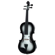 Harley Benton 800 Series Acoustic-Electric Violin - 4/4, Grey-Burst