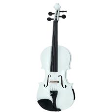 Harley Benton 800 Series Acoustic-Electric Violin - 4/4, Gloss White