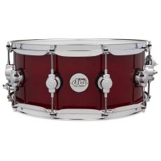 DW Design Maple Snare Drum, Cherry Stain - 14