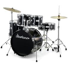 Startone Studio Star Drum Set - Black