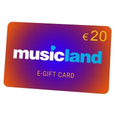 Musicland Gift Card - 20 €