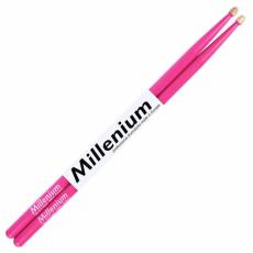 Millenium H5A Colour Hickory Sticks - Pink