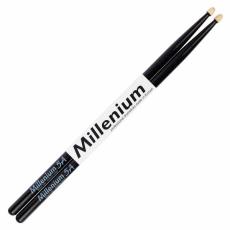 Millenium H5A Colour Hickory Sticks - Black