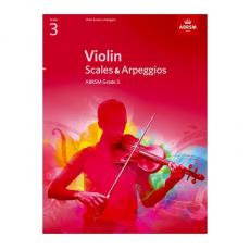 ABRSM - Violin Scales & Arpeggios  Grade 3