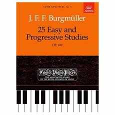 ABRSM - Burgmuller - 25 Easy and Progressive Studies, Op. 100
