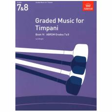 ABRSM Graded Music for Timpani  Book 4 (Grades 7-8)