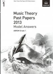 ABRSM - Music Theory Past Papers 2013 Model Answers, Grade 1