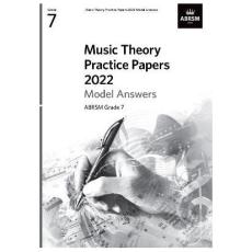 ABRSM Music Theory Practice Papers 2022 Model Answers, Grade 7