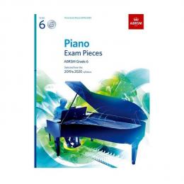 ABRSM - Piano Exam Pieces 2019 - 2020, Grade 6 (+ CD)