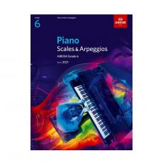 ABRSM Piano Scales & Arpeggios 2021, Grade 6