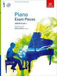 ABRSM - Selected Piano Exam Pieces 2015-2016, Grade 1 (Book + CD)