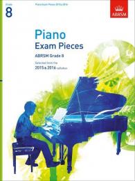 ABRSM - Selected Piano Exam Pieces 2015-2016, Grade 8 (Book Only)