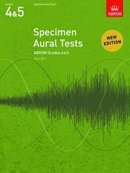 ABRSM - Specimen Aural Tests , Grades 4-5 (Book Only)