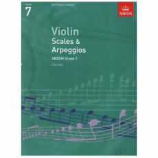 ABRSM - Violin Scales & Arpeggios  Grade 7