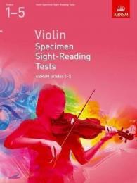 ABRSM - Violin Specimen Sight-Reading Tests, Grades 1-5