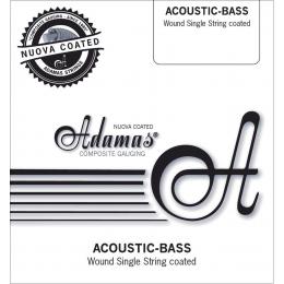 Adamas Nuova Coated Acoustic Bass, Phosphor Bronze - .105