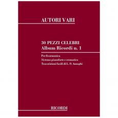 Album Ricordi per Fisarmonica - Vol.1