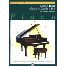 Alfred's Basic Piano Library-Complete Lesson Book Level 2 & 3 