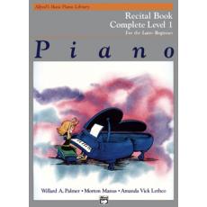 Alfred's Basic Piano Library-Complete Recital Book Level 1 