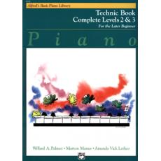 Alfred's Basic Piano Library-Complete Technic Book Level 2 & 3 