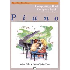 Alfred's Basic Piano Library-Composition Book-Complete Level 1