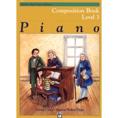 Alfred's Basic Piano Library-Composition Book-Level 3