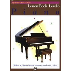 Alfred's Basic Piano Library-Lesson Book Level 6