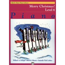 Alfred's Basic Piano Library-Merry Christmas Level 4