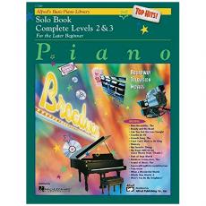 Alfred's Basic Piano Library - Top Hits Solo Book Complete Level 2&3