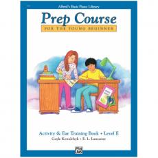 Alfred's - Prep Course for the Young Beginner - Activity & Ear Training Book, Level E