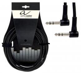 Gewa Basic Line Patch Cable, Angled Stereo - 30 cm