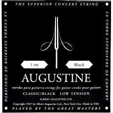 Augustine Classic Black Set - Low Basses / Regular Trebles