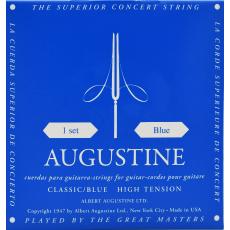 Augustine Classic Blue Set - High Basses / Regular Trebles