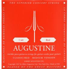 Augustine Classic Red Set - Medium Basses / Regular Trebles