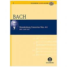 Bach - Brandenburg Concertos N.4-6 BWV 1049-1051 S/CD
